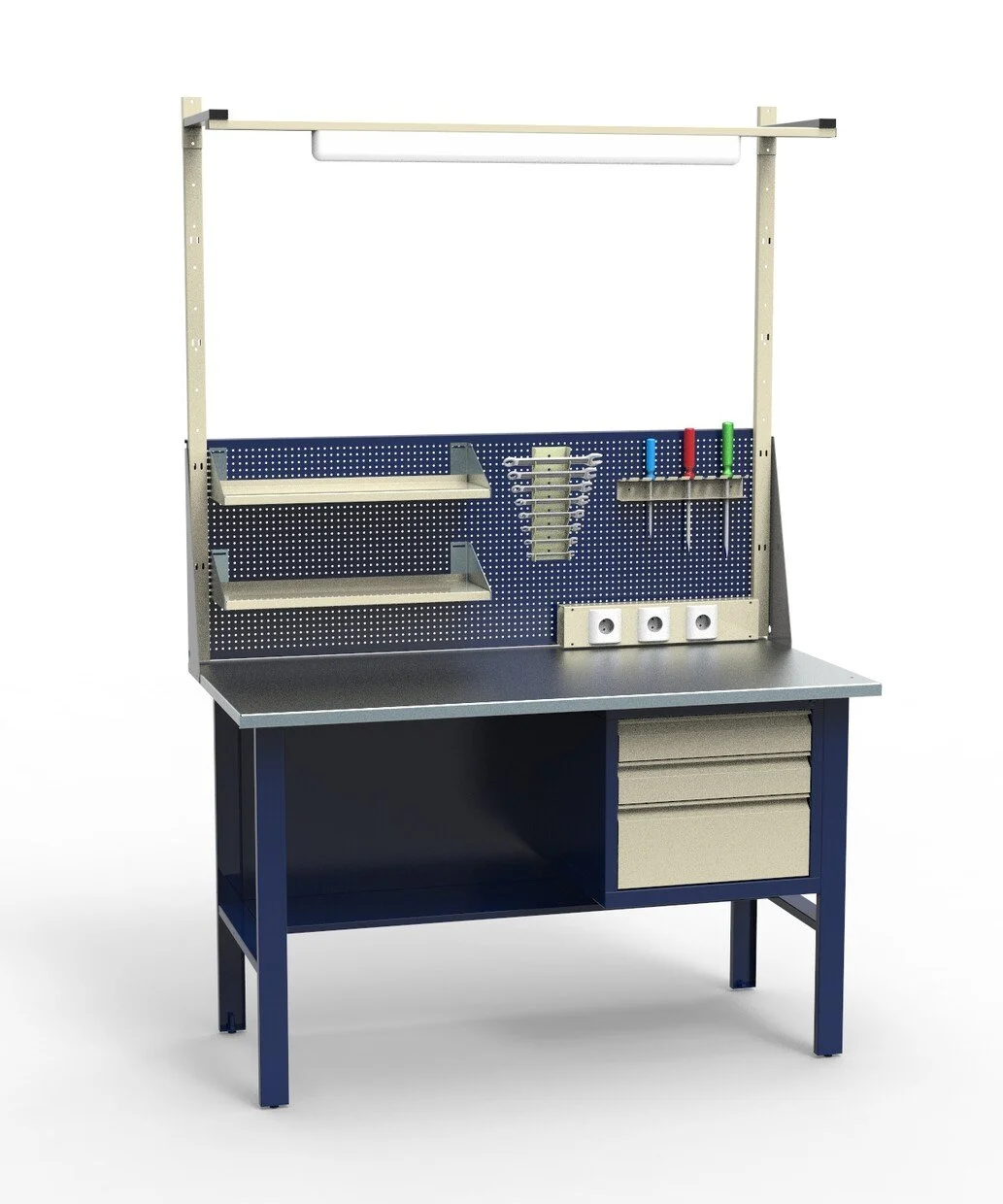 Стол-Верстак слесарный СВ-0Т.00.00.14_сб3