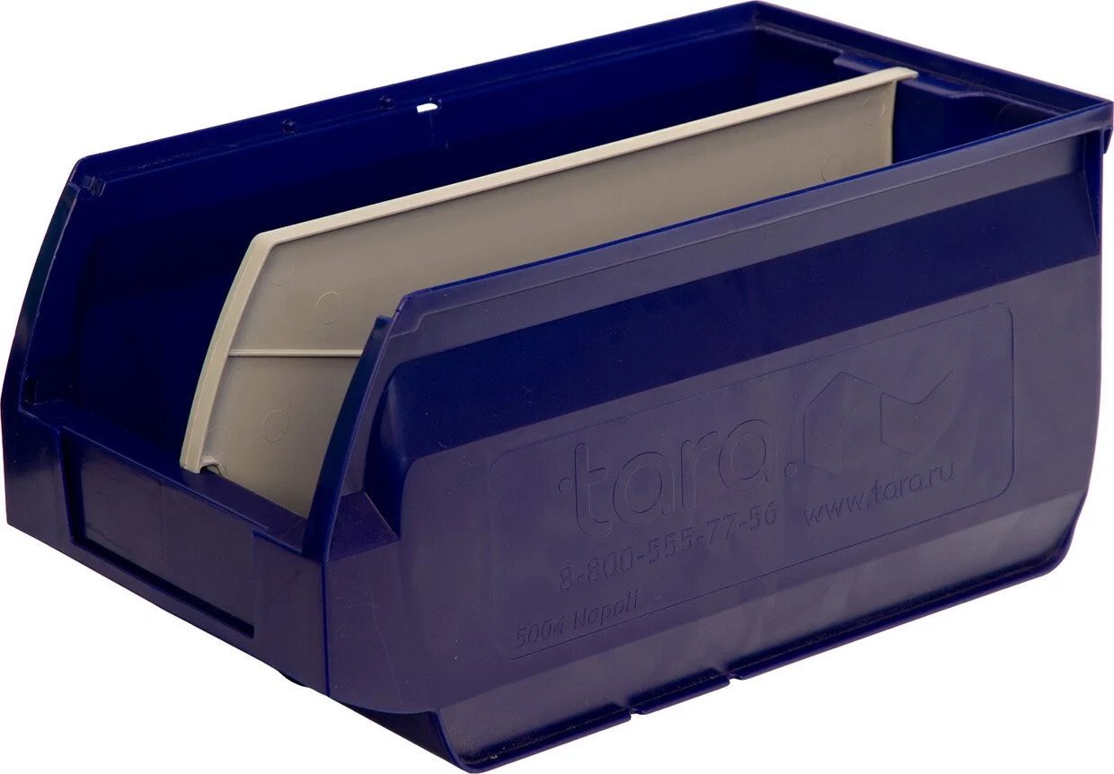 Ящик Napoli 400х230х200 PP черный антистатичный 5004 ESD