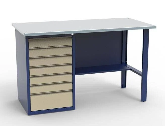 Верстак слесарный однотумбовый СВ-1Т.07.00.14