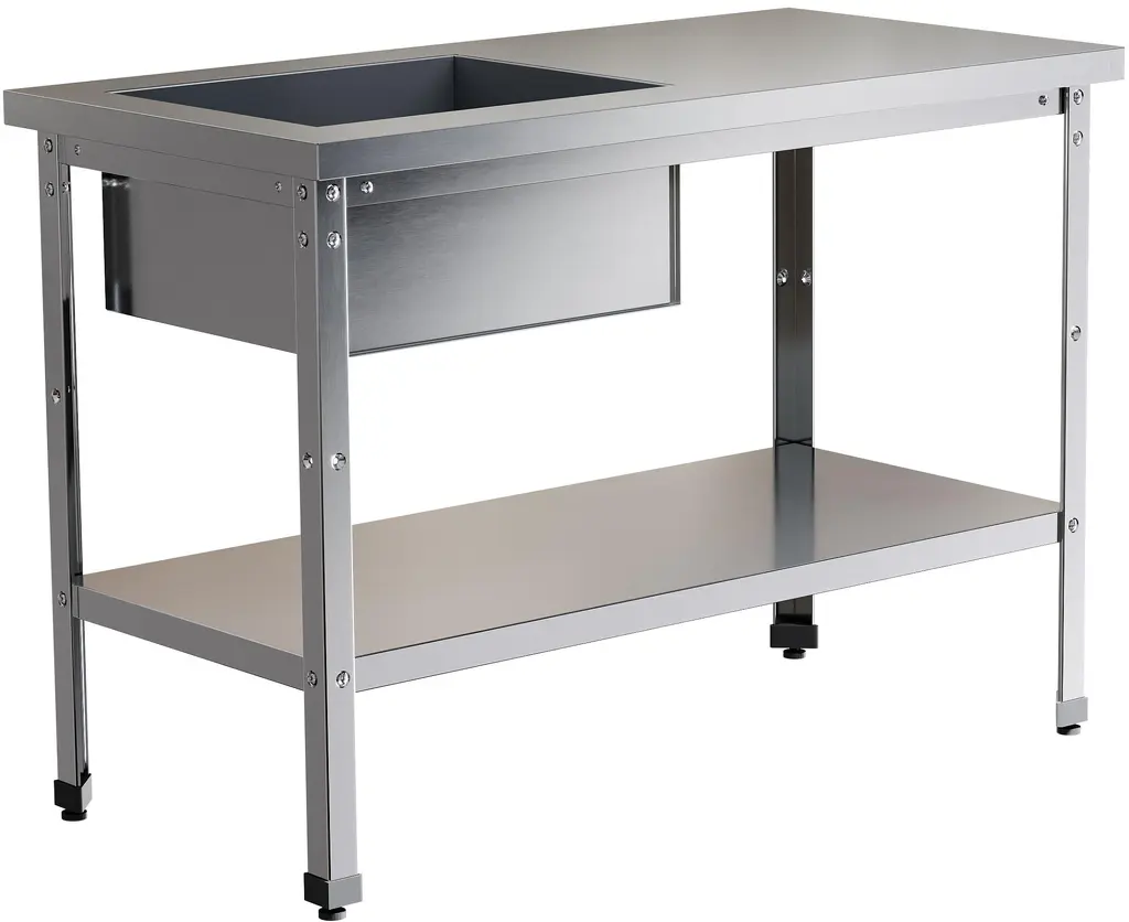 Ванна моечная с крылом RESTOINOX ВМСР/1-10/6-П-ЭН