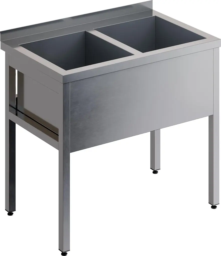 Ванна моечная двухсекционная RESTOINOX ВМС-2/7-Б