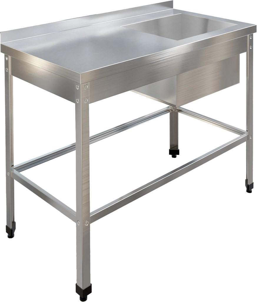 Ванна моечная с крылом RESTOINOX ВМСР/1-14/7-БПО-ЭЦ