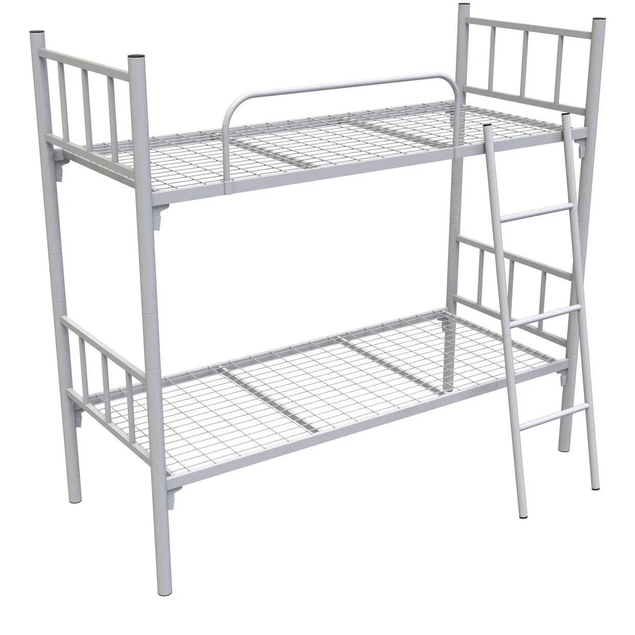 Фото кровать металлическая км-2.51 cool/190х80 (л/о) белая