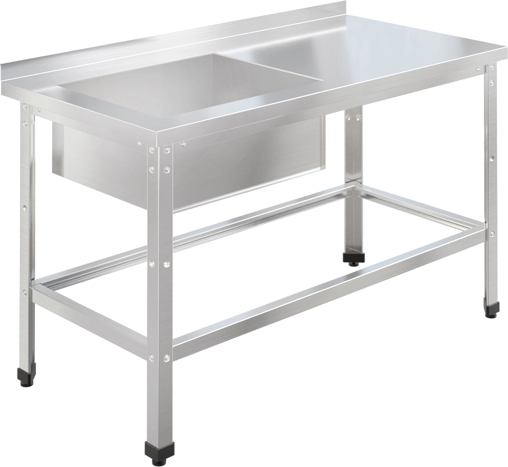 Ванна с рабочей поверхностью RESTOINOX ВМСР/1-15/7-БЛО-ЭЦ