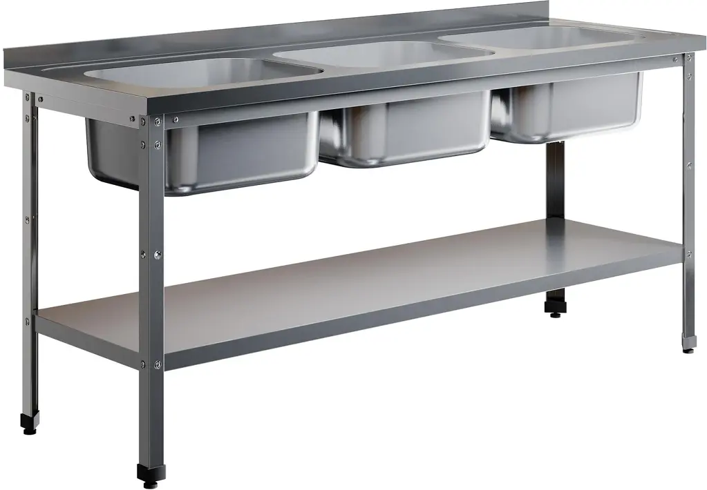 Ванна моечная цельнотянутая RESTOINOX ВМЦ-3/16/6-БП-ЭН