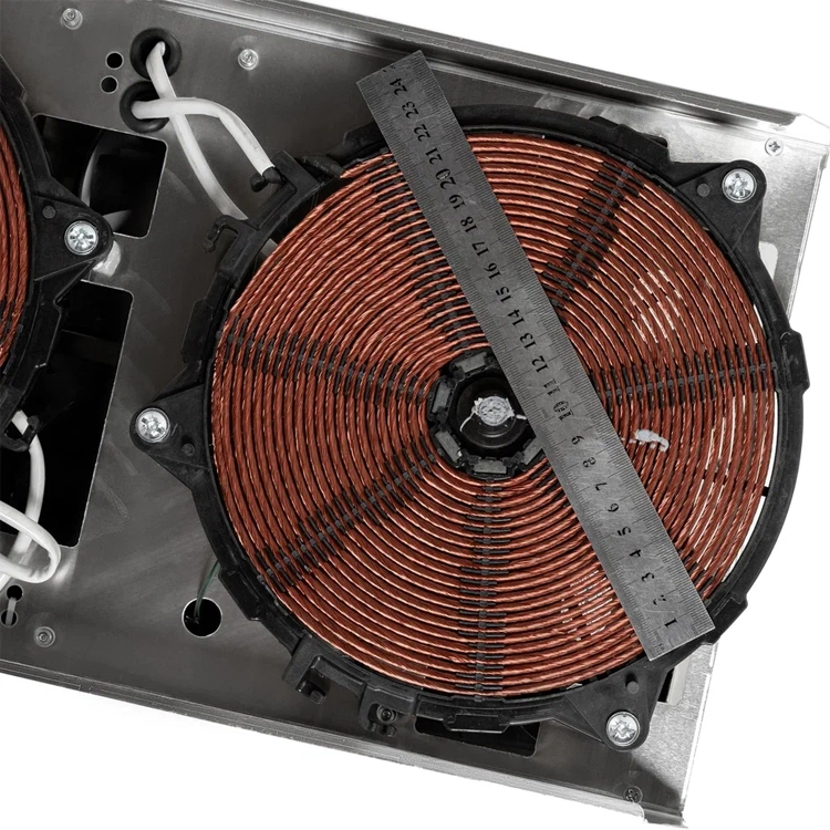 Плита индукционная на закрытой подставке 2 конфорки Кобор I9-2S2