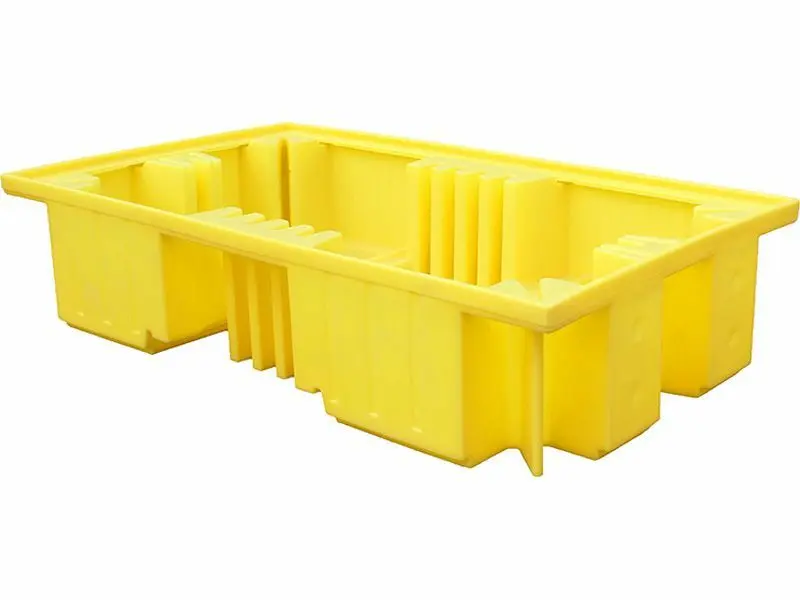 Емкость для отходов для 2-х еврокубов ПдО К2 без решетки