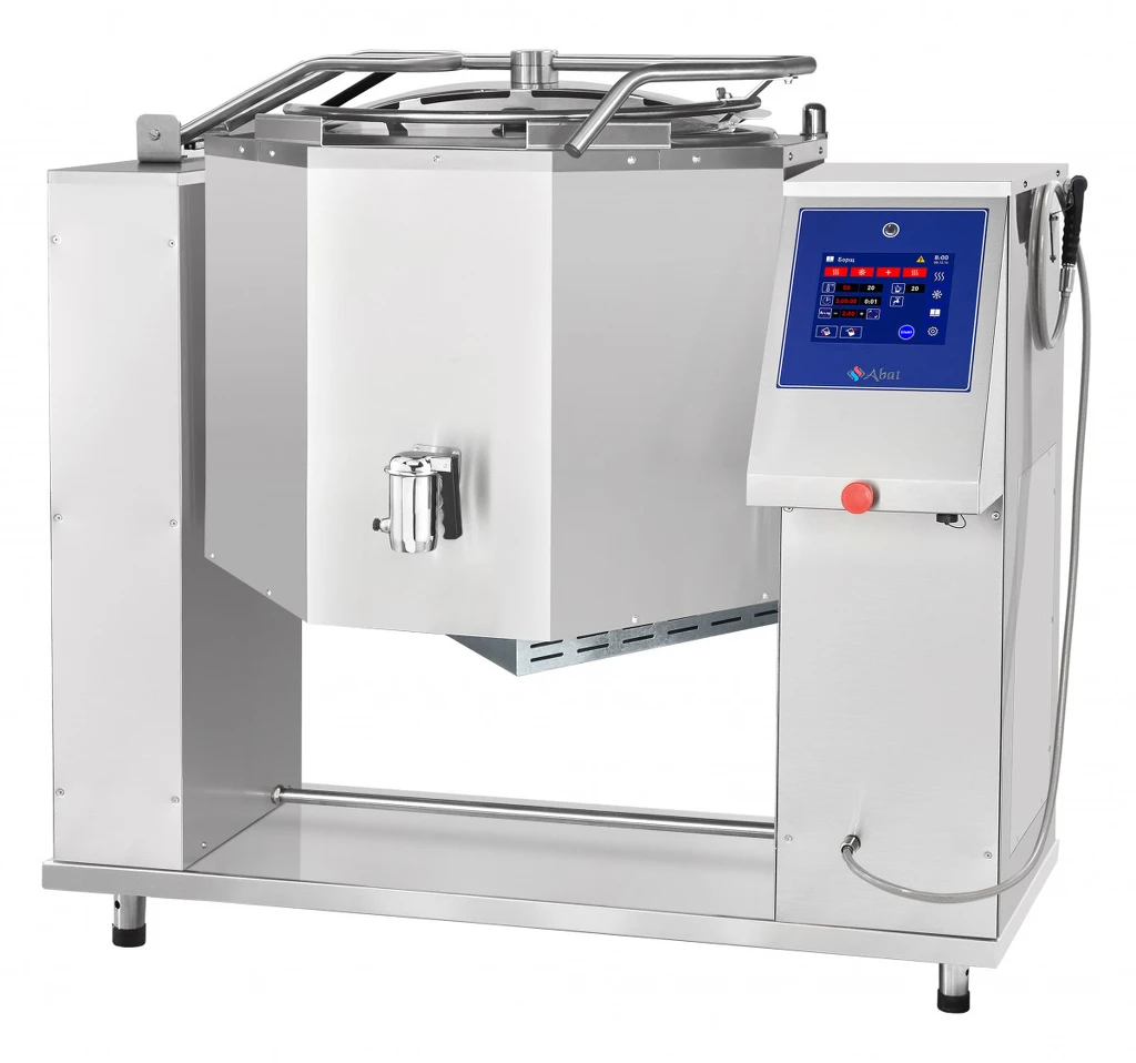 Котел пищеварочный КПЭМ-200-ОМП со сливным краном