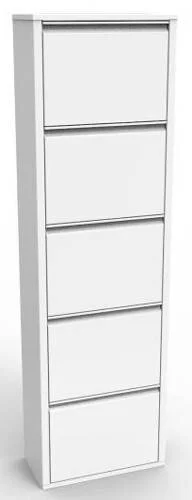 Фото - шкаф металлический для обуви об-5 белый