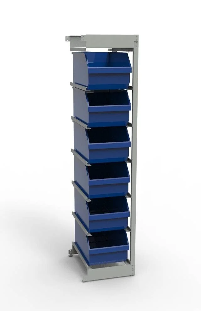 Фото - стеллаж открытый для метизов ос-п.5006.6