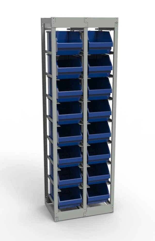 Фото - стеллаж открытый для метизов ос-5004.8