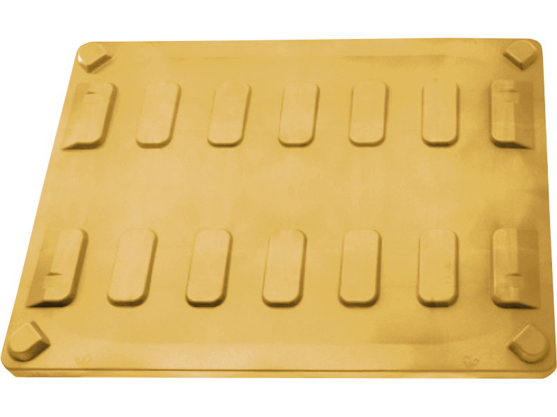 Крышка для C-Box 1210 желтая Крышка 1000 Crm 1237x1036x63 мм Полиэтилен низкого давления (HDPE)
