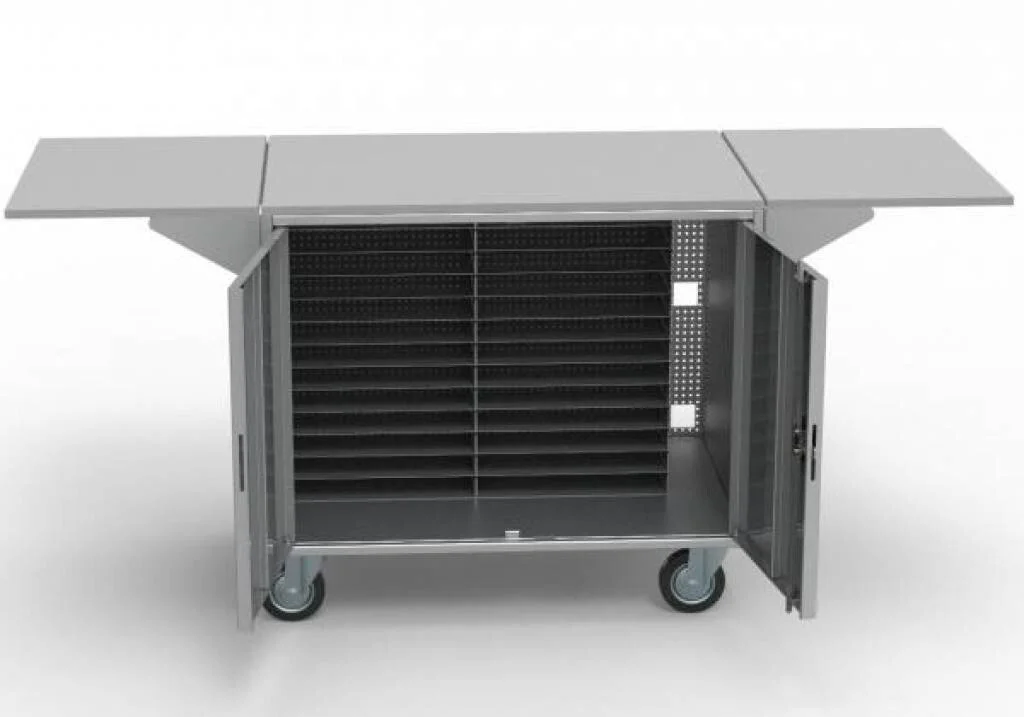 Тележка для ноутбуков НБ-26 металлическая