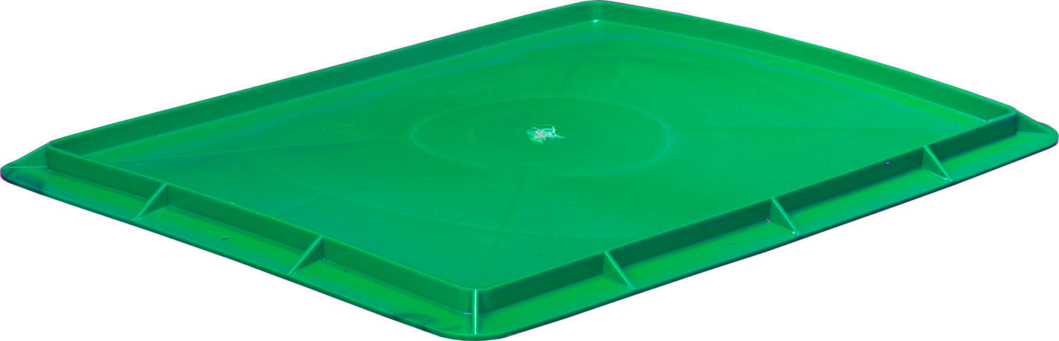 Крышка для сырк-творож. ящика зеленая 306-1 532x400x27 мм Полиэтилен низкого давления (HDPE) 5.75 л