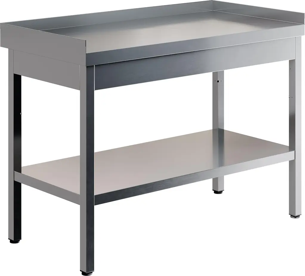 Стол производственный RESTOINOX СП-9/8-3БП 3 борта