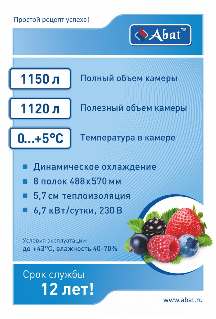 Шкаф холодильный среднетемпературный ШХс-1,0 краш.