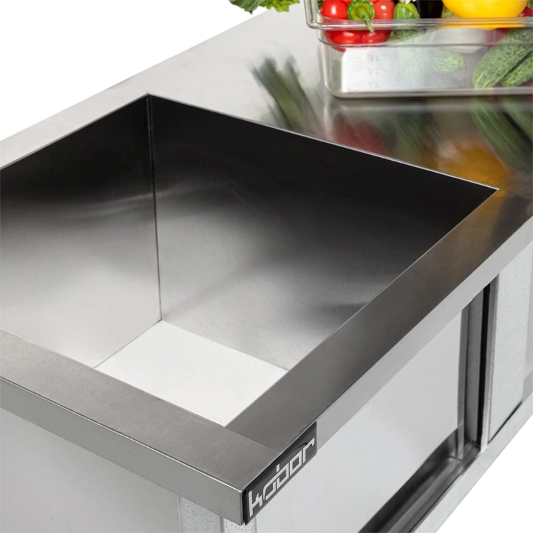 Ванна моечная с рабочей поверхностью Кобор ВМСР/1-120/60