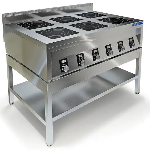 Индукционная плита 6-ти конфорочная ИПП-610145