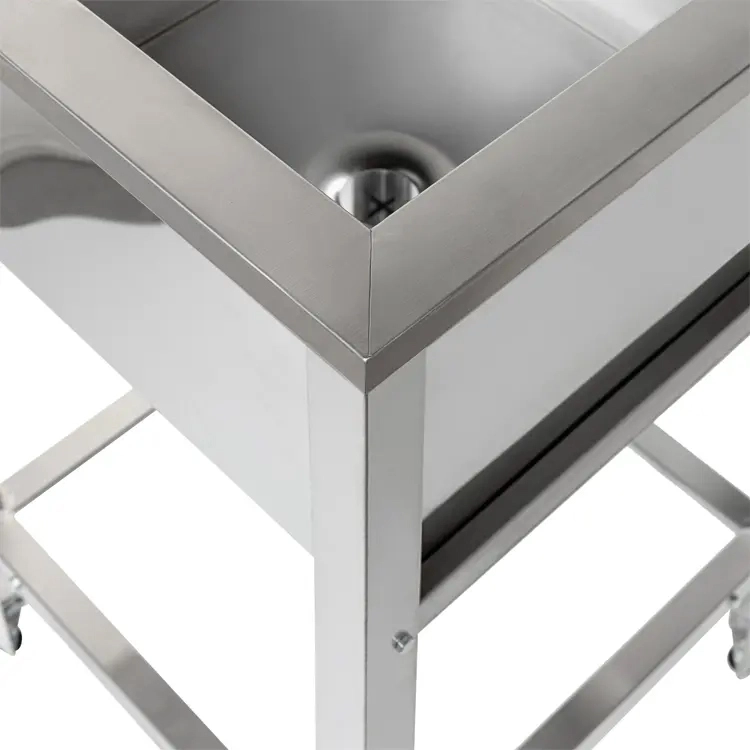 Ванна моечная односекционная сварная Кобор ВМС/1-53/53