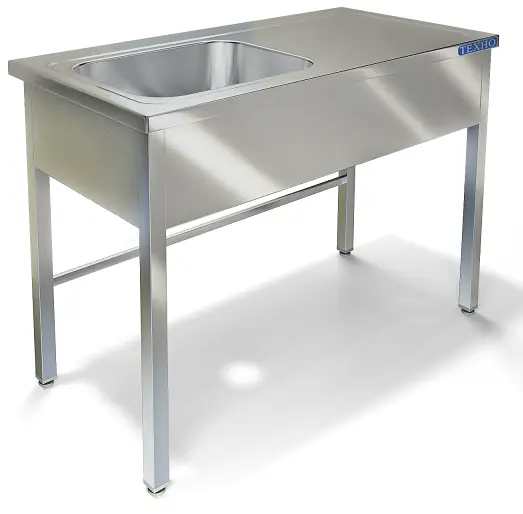 Стол разделочный с ванной моечной СП-530/1300Л