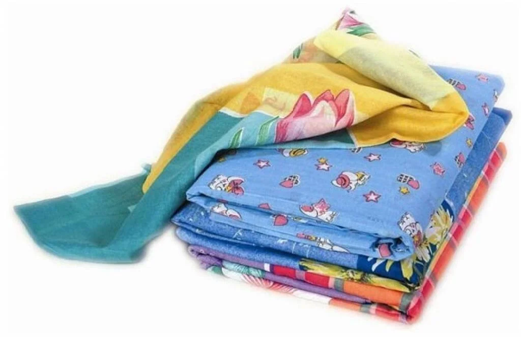 КПБ Бязь ГОСТ 1.5 спальный цветной наволочка 70