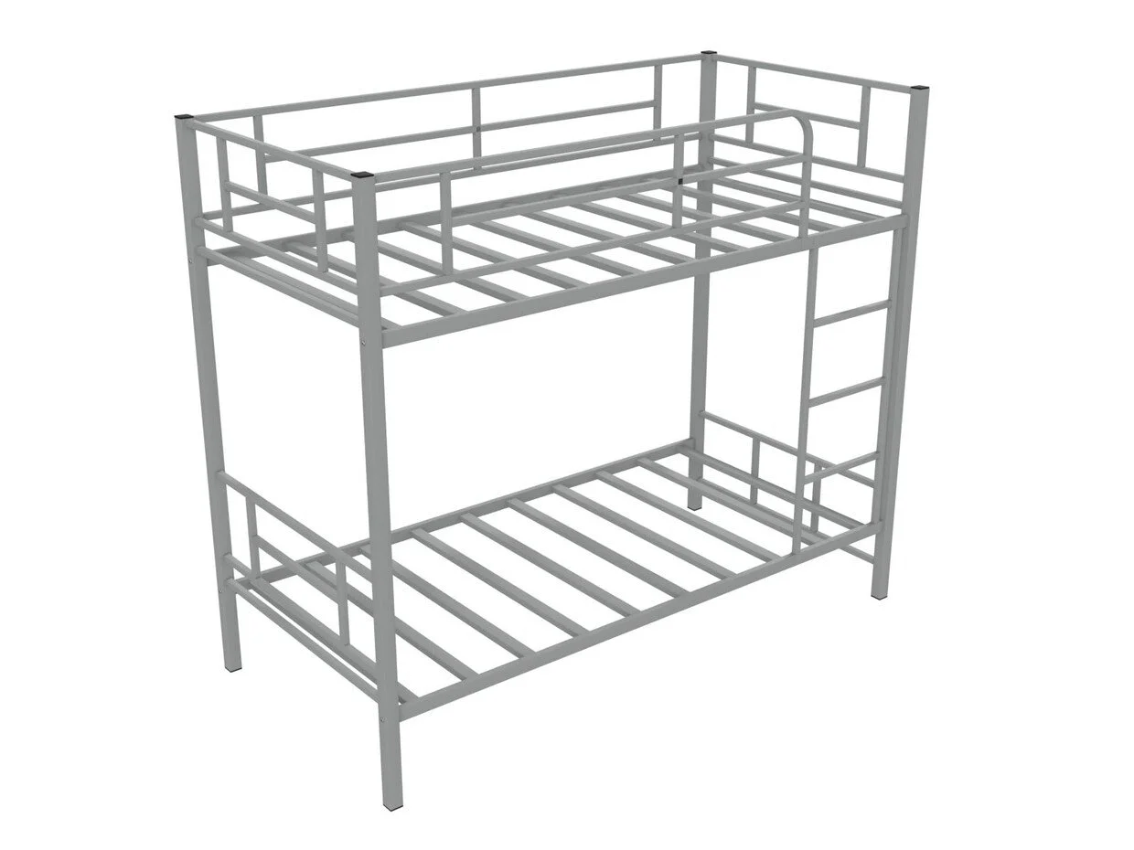 Фото кровать металлическая севилья-2 серая/190х90