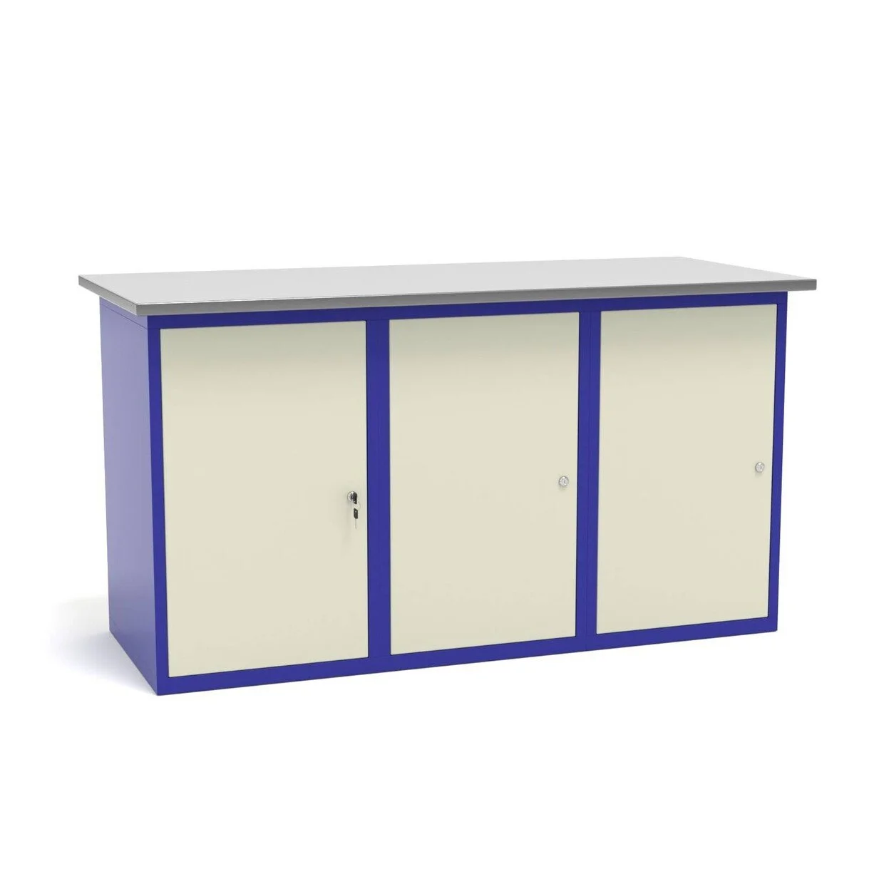 Верстак слесарный трехтумбовый СВ-3Т.01.01.01.16