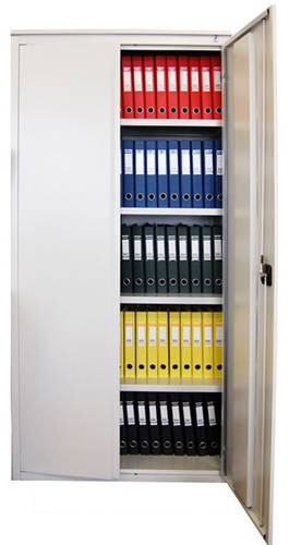 Фото - архивный шкаф двухстворчатый — шха-100(50), 1850x980x500 для архива офисных документов