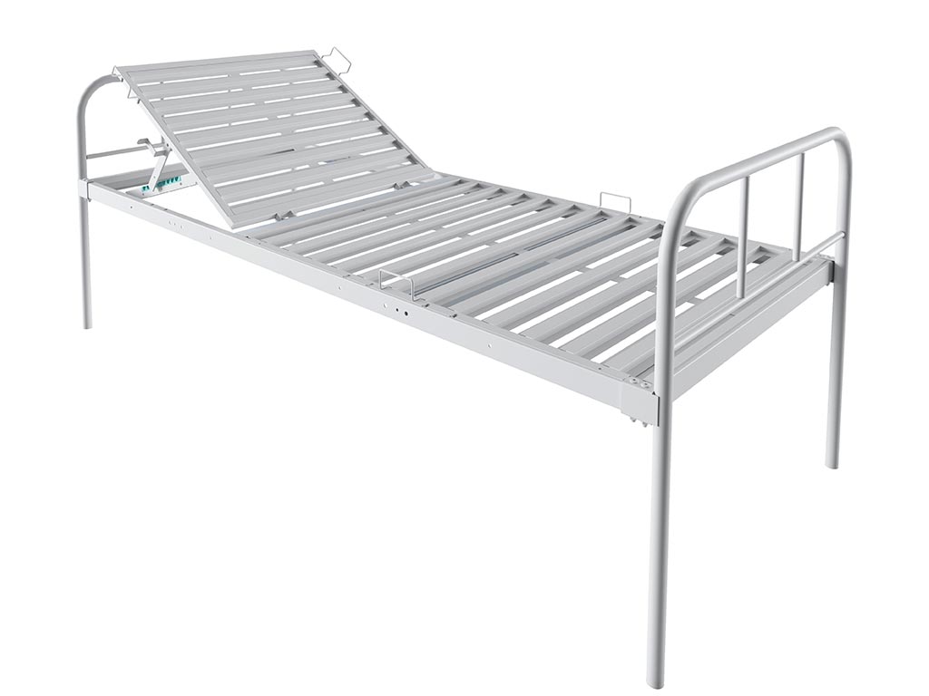 Кровать - КМ-01 (2084х906х840 мм) медицинская металлическая для лежачих больных