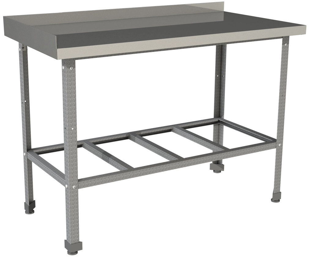 Стол производственный RESTOINOX СП-9/6-2БРЛ-ЭН 2 борта