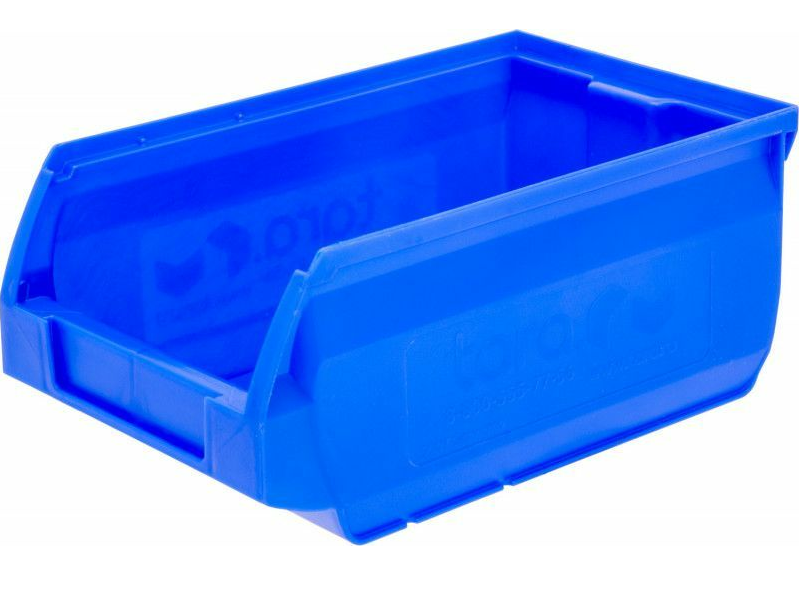 Ящик для склада Sanremo 170х105х75 PP, синий — C-5001 с из пластмассы штабелируемый