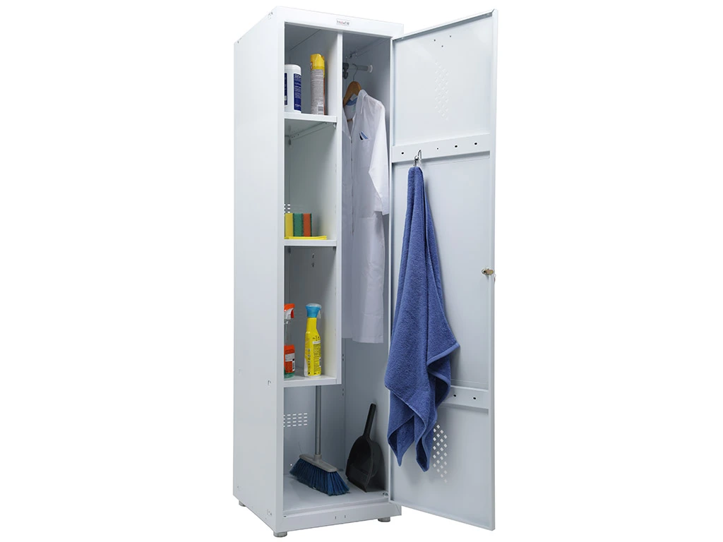 Фото - шкаф для уборочного инвентаря мд 1 шм-ss