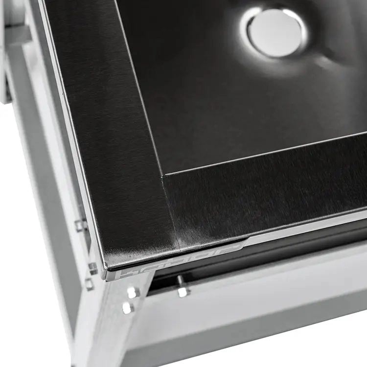 Ванна моечная односекционная сварная Кобор ВМС/1-53/53