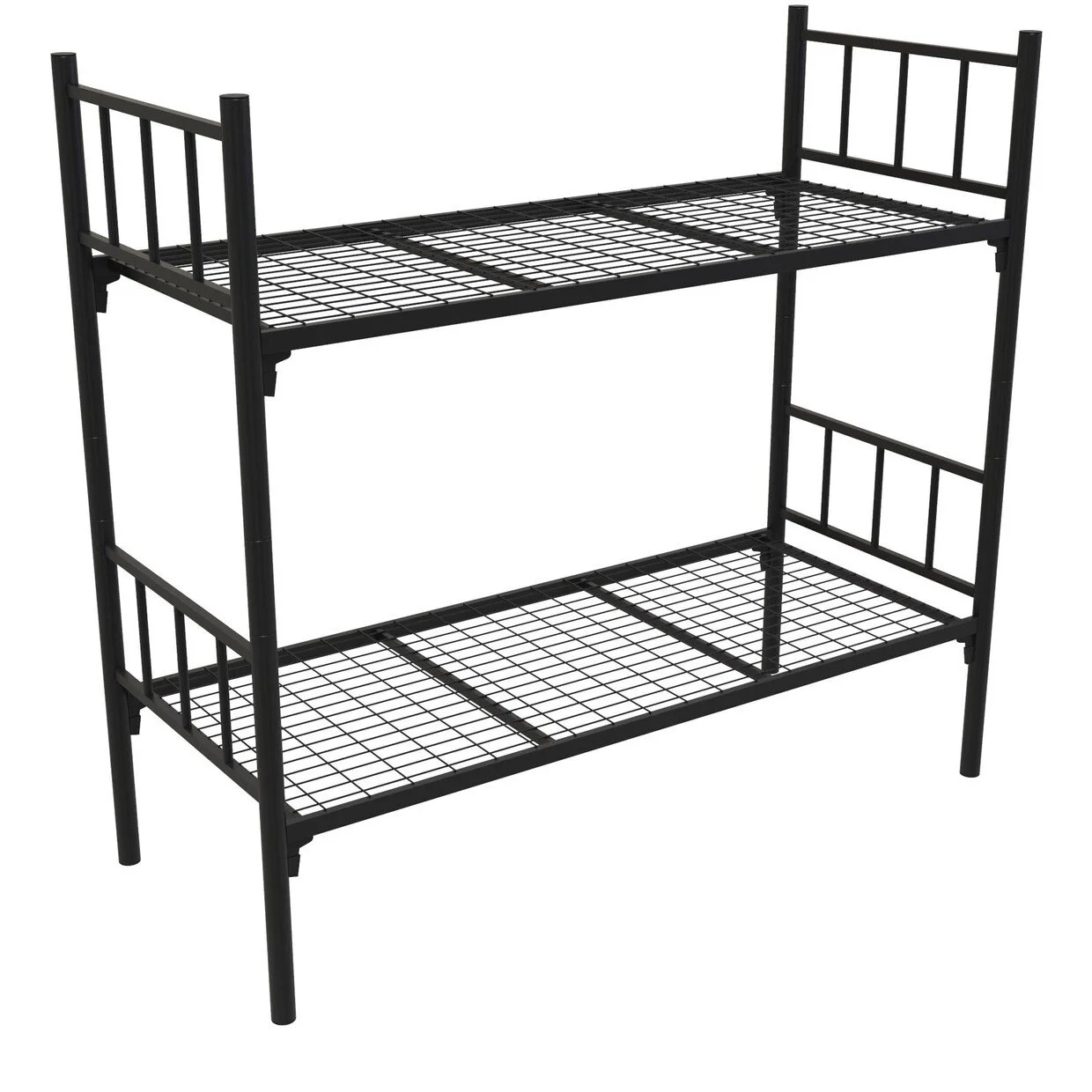 Фото кровать металлическая км-2.51 сool/190х80 черная