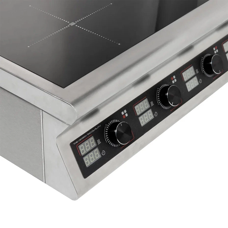 Плита индукционная на тепловой подставке 4 конфорки Кобор I9-4SТ