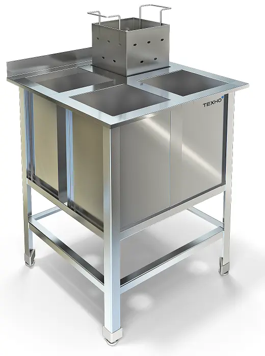 Ванна для мойки яиц сварная ёмкость ВМ-62/700