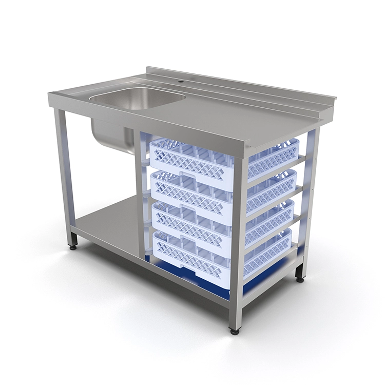 Стол для посудомоечной машины входной Кобор СПМ/3-120/70/Л