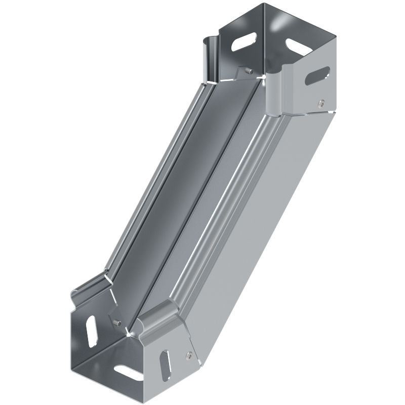 Угол вертикальный внутренний лестничный 90' 50х200 мм, толщина 1,2 мм, сендзимир