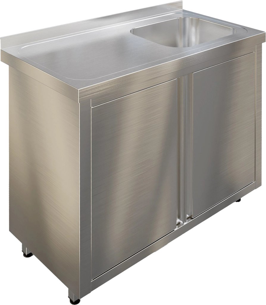 Стол СПЗР1М-9/6-БП с моечной ванной