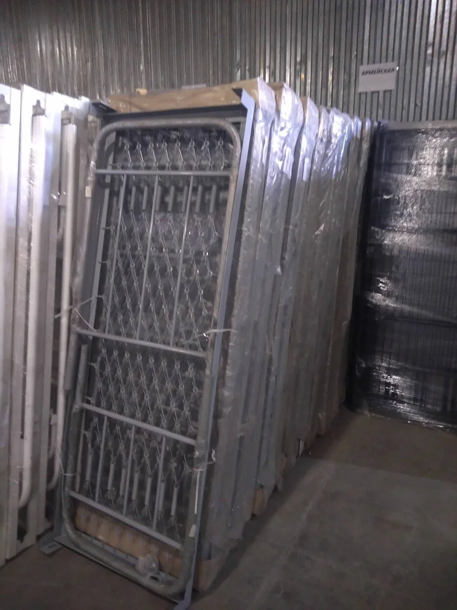 Фото кровать армейская двухъярусная ка-2/190х70