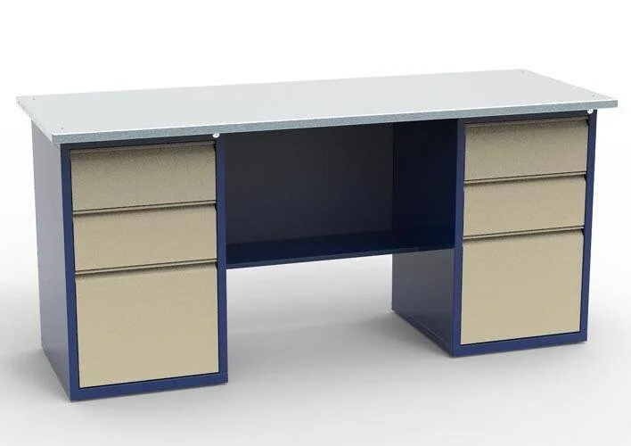 Верстак слесарный двухтумбовый СВ-2Т.03.03.19