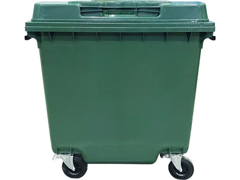 Мусорный контейнер МКТ-1100 зелёный