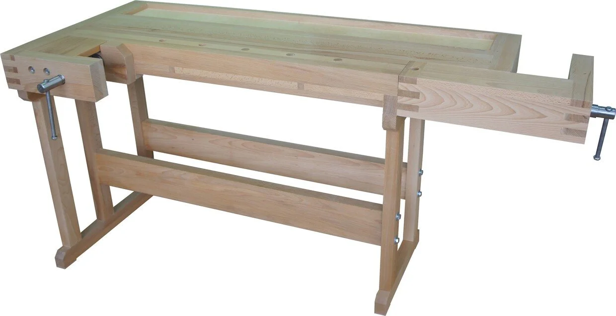 Верстак с усиленным подверстачьем Проф+ (сосна) ус столярный