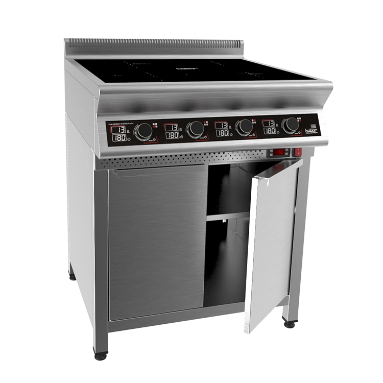 Плита индукционная на тепловой подставке 4 конфорки Кобор I9-4SТ