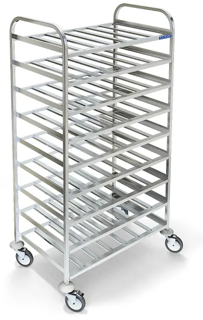 Стеллаж тележка шпилька СТС-229/800