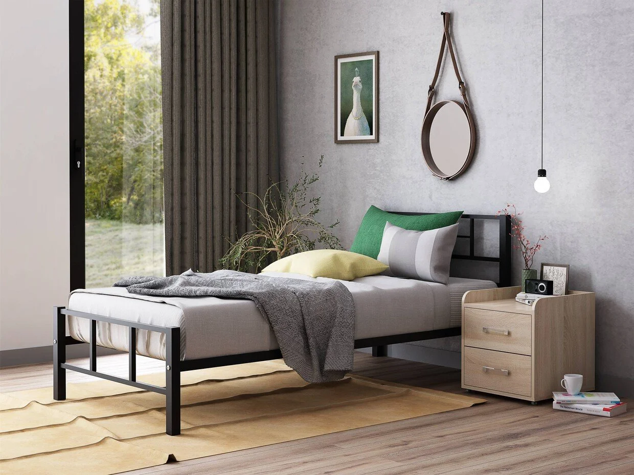 Фото кровать с матрасом кадис/190х90