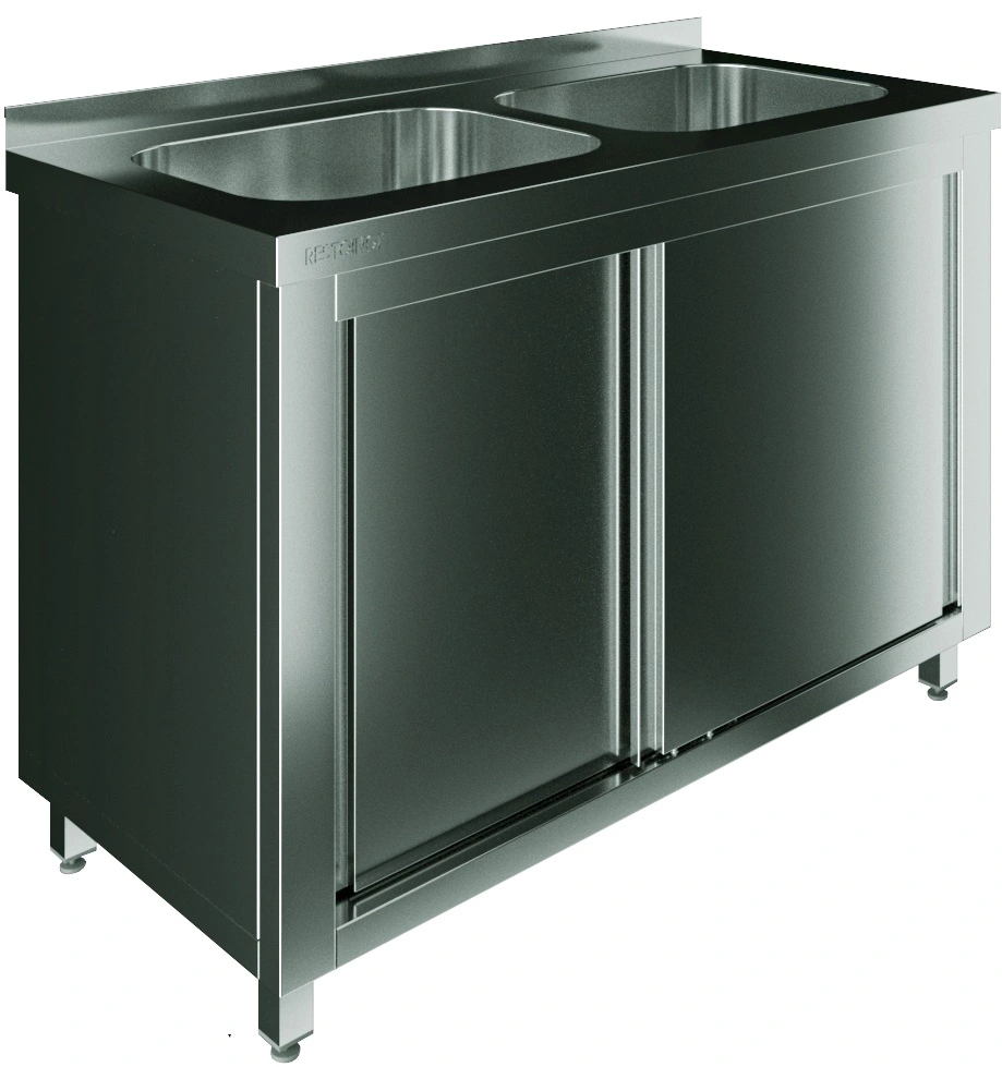 Стол купе СПЗК2М-16/6-БП с моечной ванной