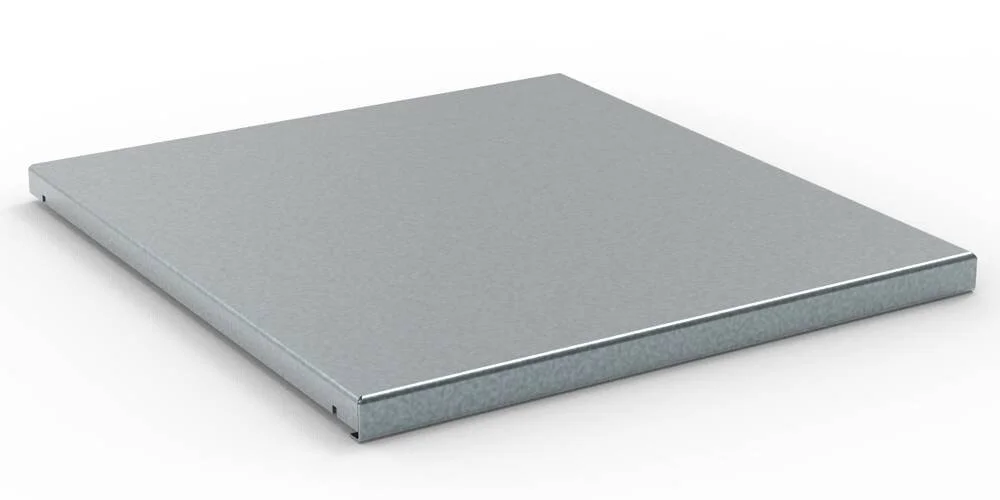 Полка оцинкованная малая СШИ-02.ПО для тумбы