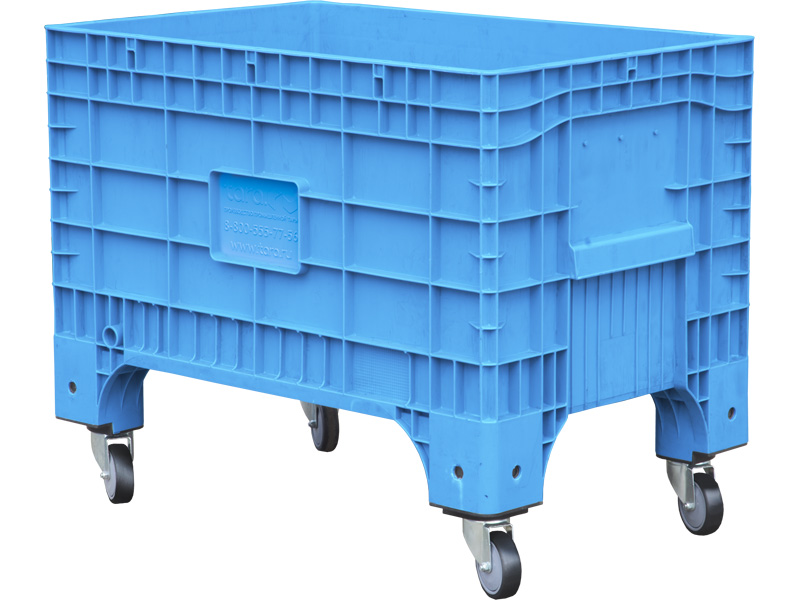 Контейнер Big Box B-Box 1065 Mini синий W размером 1017х636х673 мм на колесах небесно-синий Ral 5015