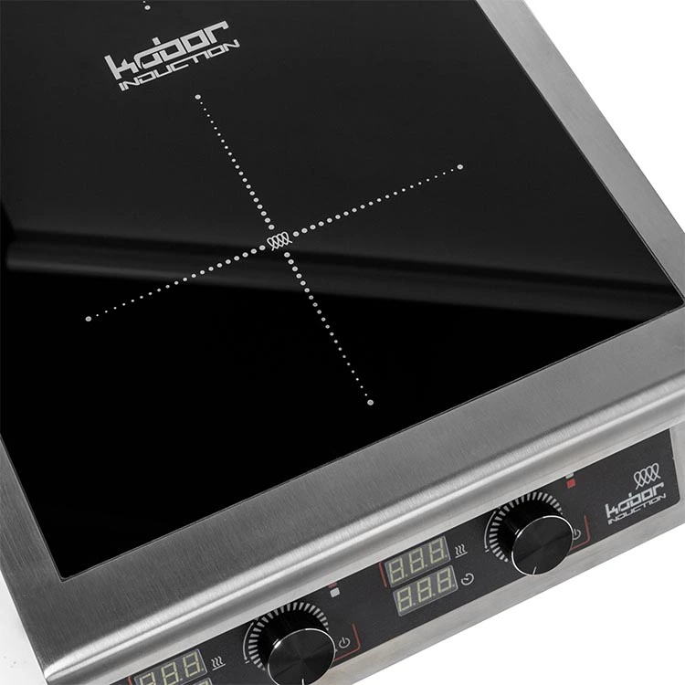 Плита индукционная настольная 2 конфорки Кобор I9-2T